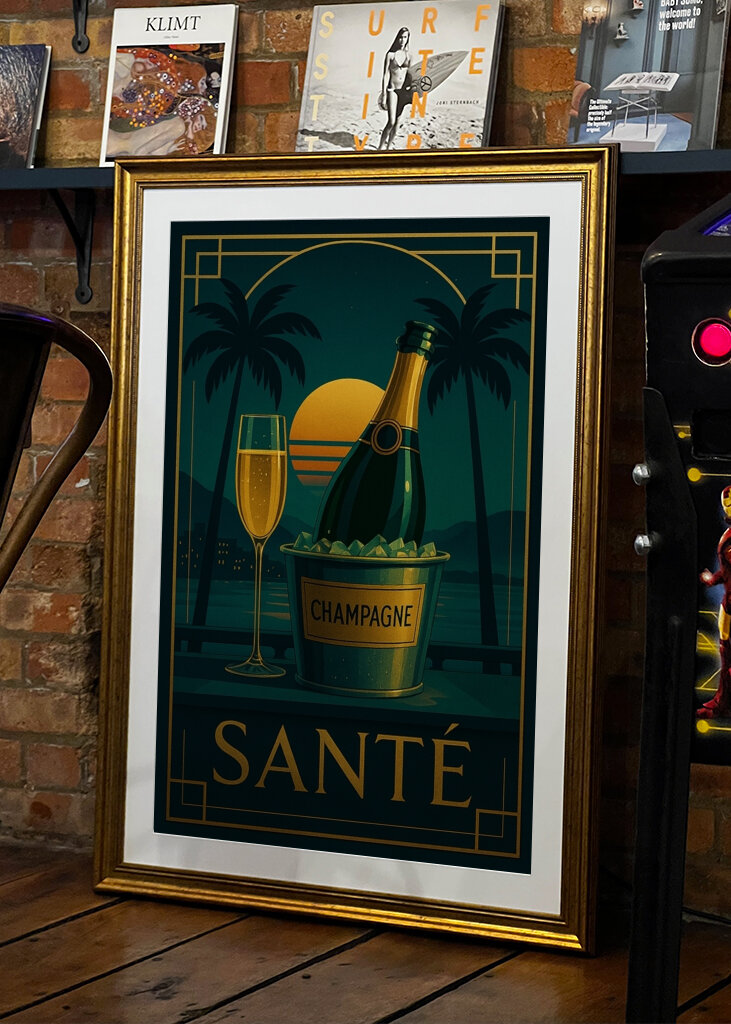 Never Too Late for Champagne