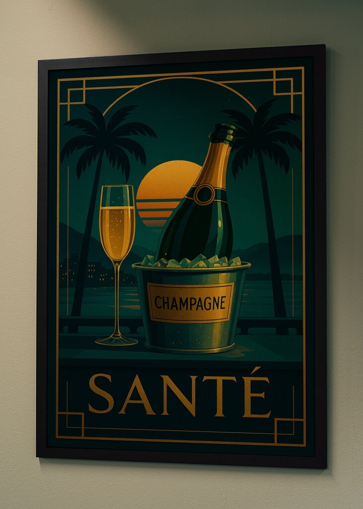 Never Too Late for Champagne