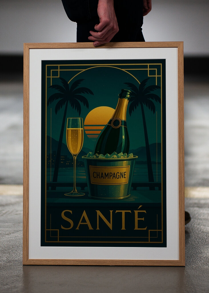 Never Too Late for Champagne