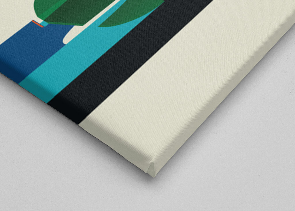 Vihreä klassinen urheiluauto auringolla