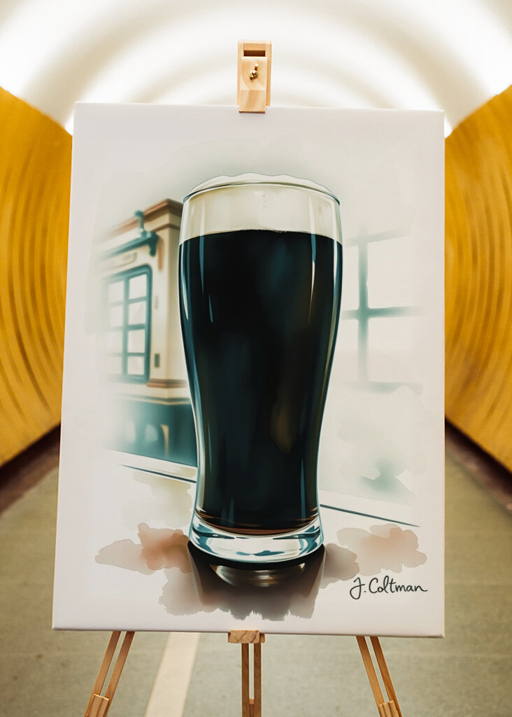 Stout watercolour