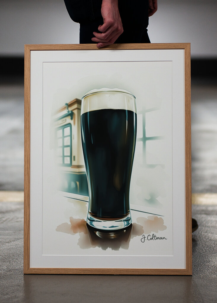 Stout watercolour