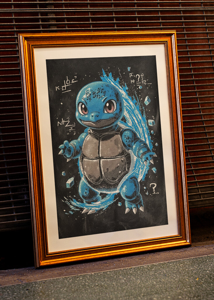 Boceto de Squirtle 