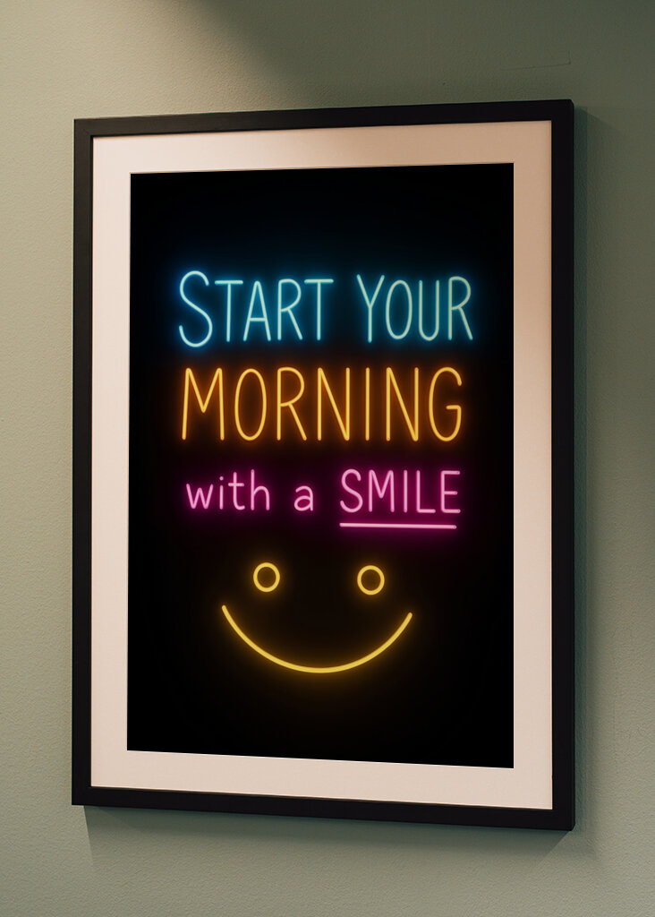 Don't forget to smile