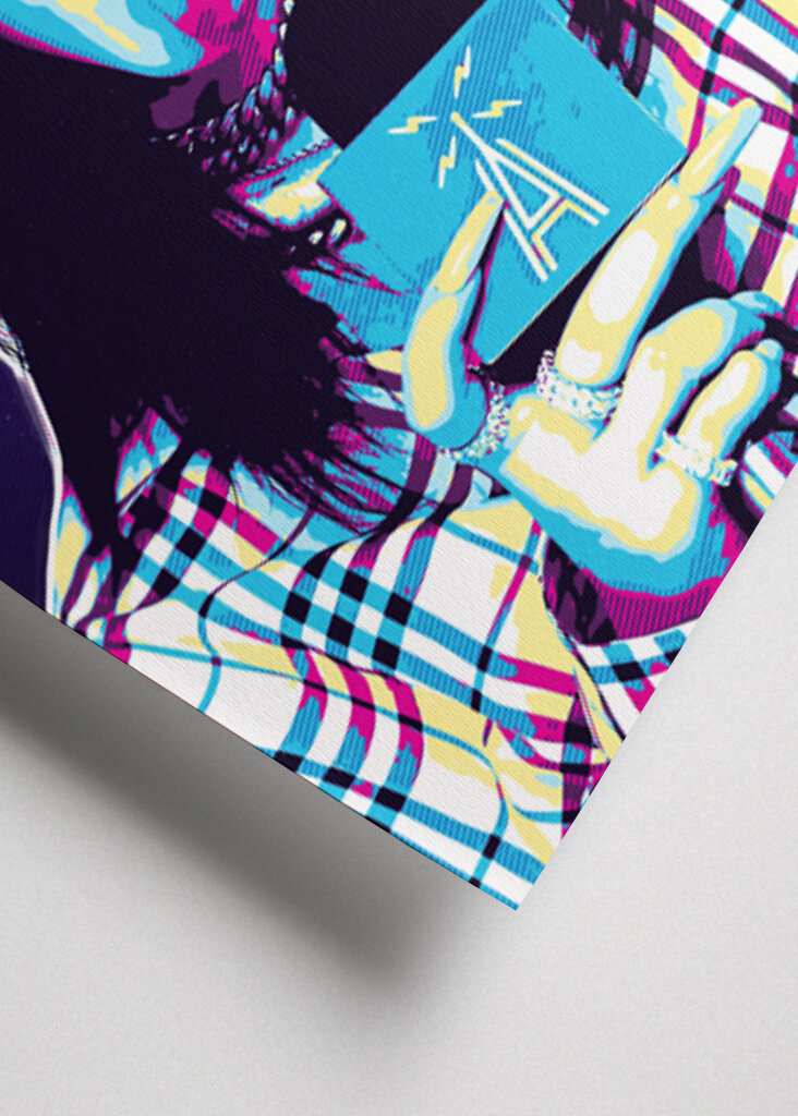 Billie eilish arte retrò