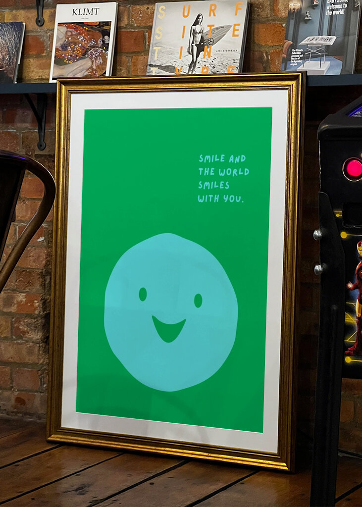 Smile and the world...