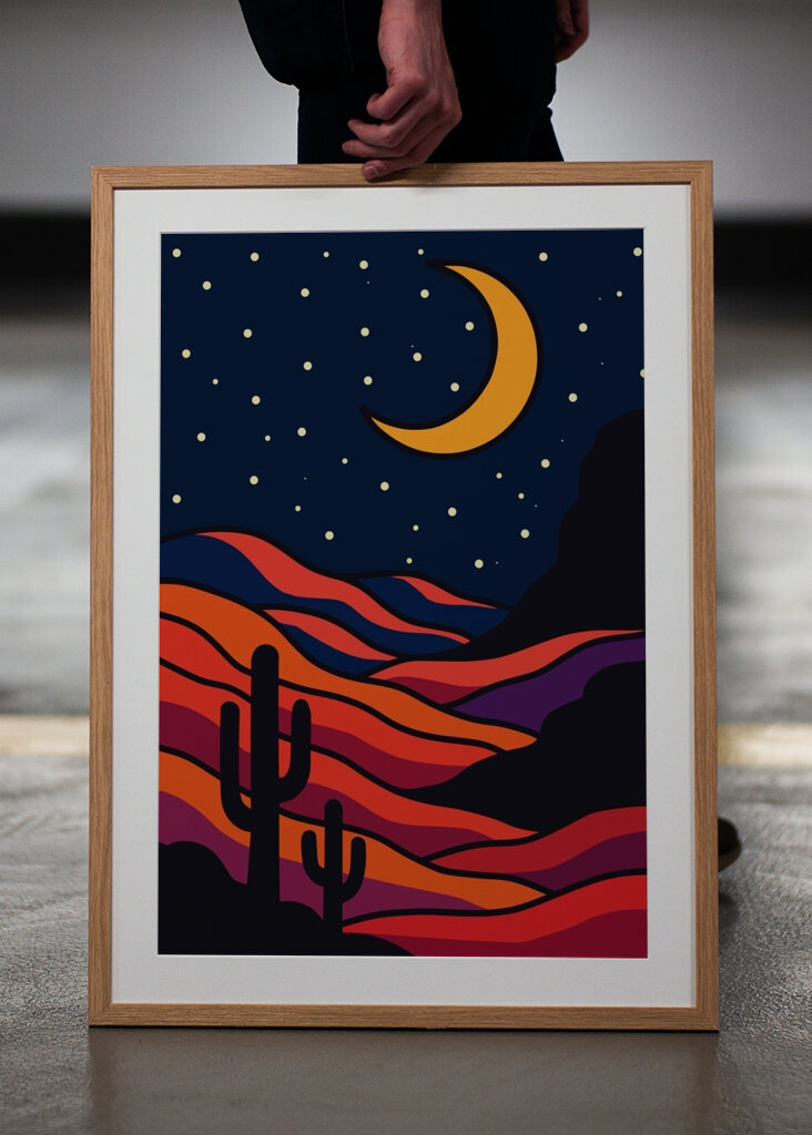 Nacht in der Wildnis 