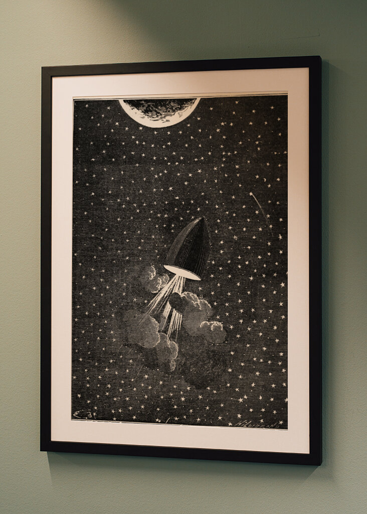 Vintage Space Rocket