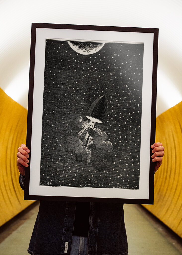 Vintage Space Rocket