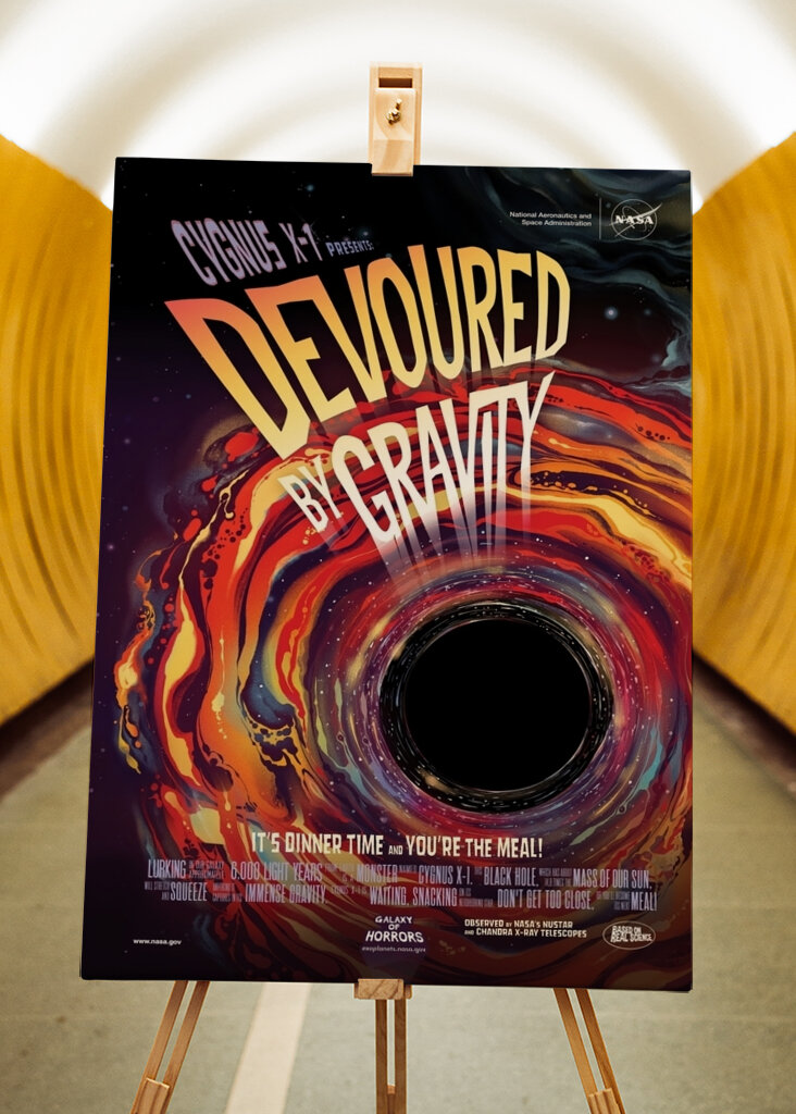 Pohlcen gravitačním vesmírným filmem