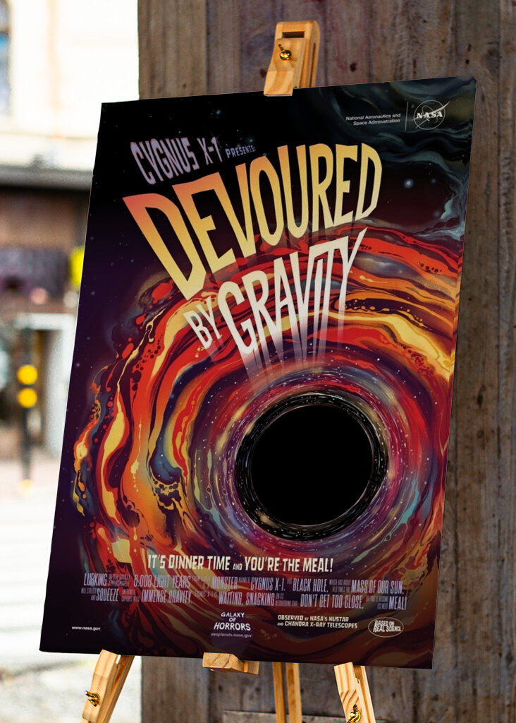 Pohlcen gravitačním vesmírným filmem