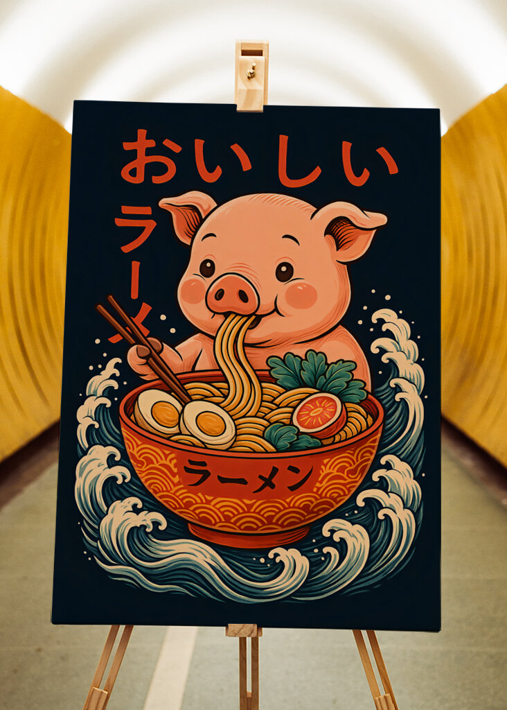 Pig Ramen Japansk