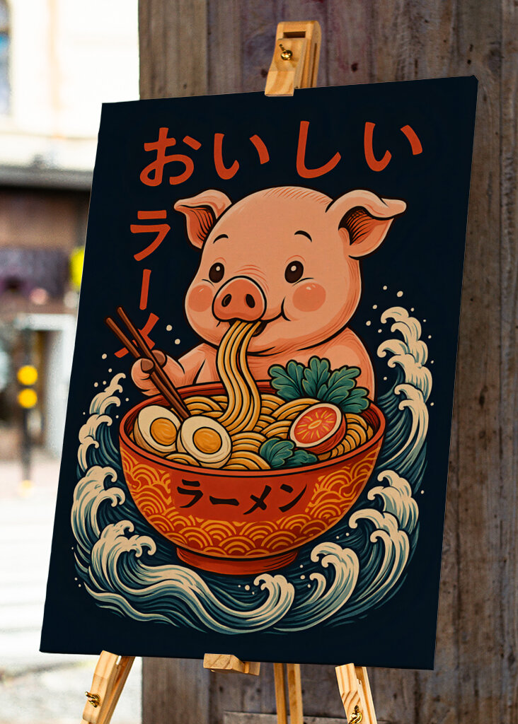 Pig Ramen Japansk