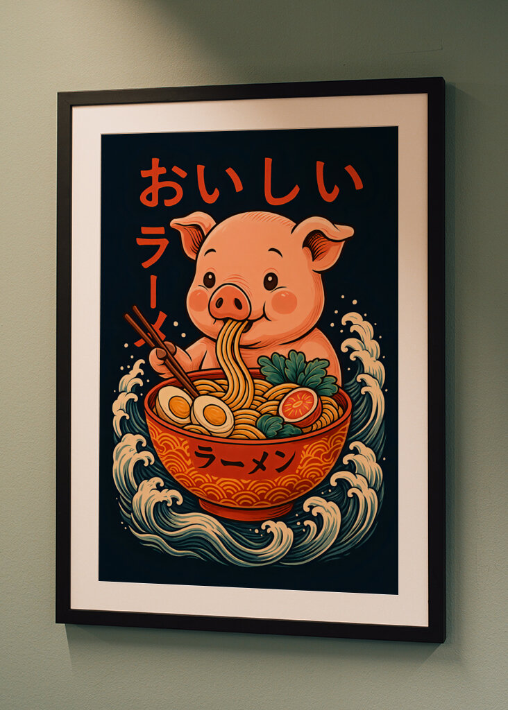 Pig Ramen Japansk