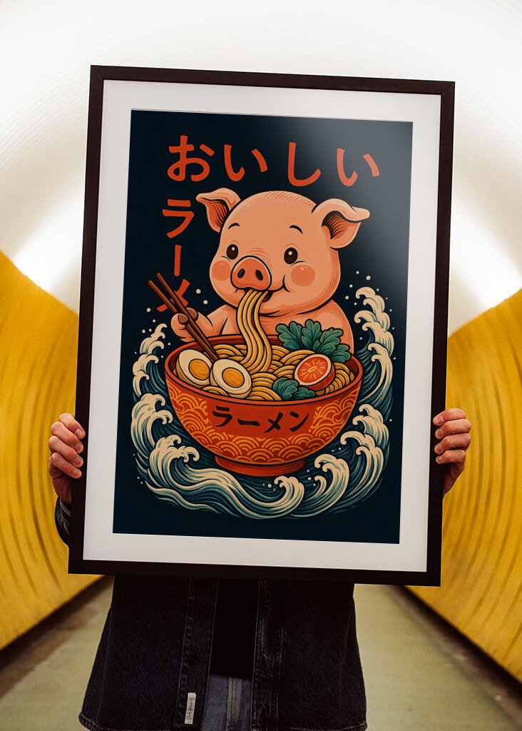 Pig Ramen Japansk