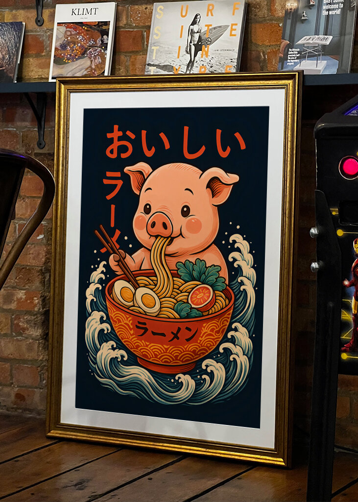 Pig Ramen Japansk