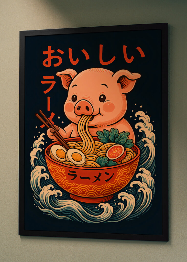 Pig Ramen Japansk