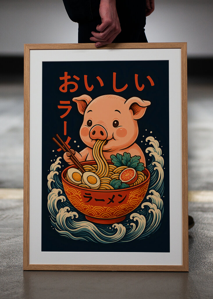 Pig Ramen Japansk