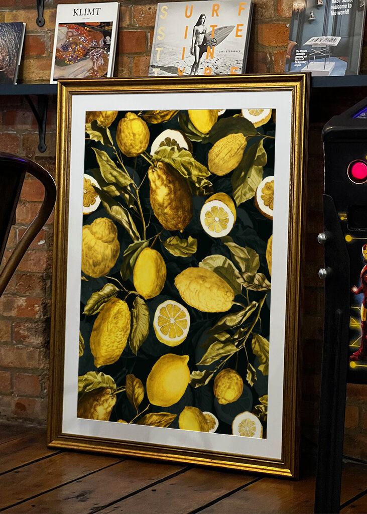 Lemon and Leaf Pattern V