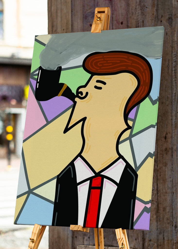 El hombre de la pipa