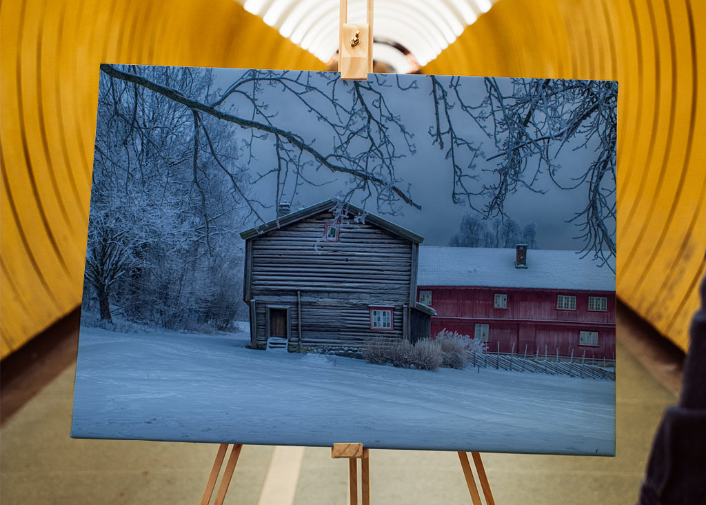 Vánoční pohlednice
