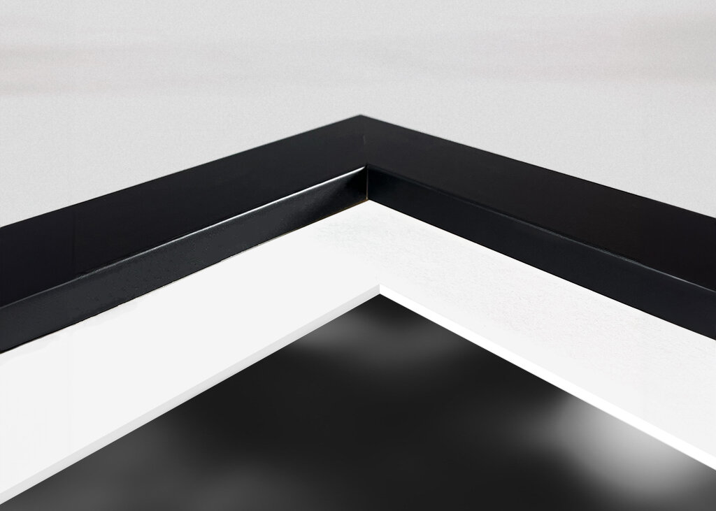 Ein Marienkäfer auf einem Blatt.