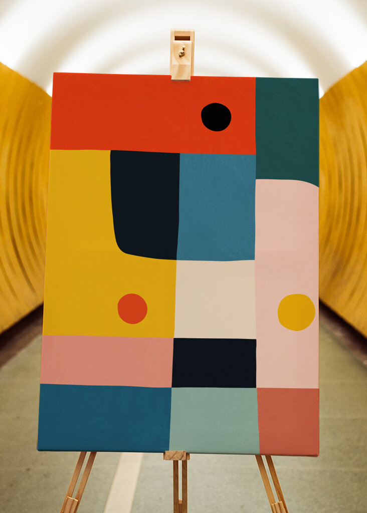 Mid-Century Modern Abstract 02