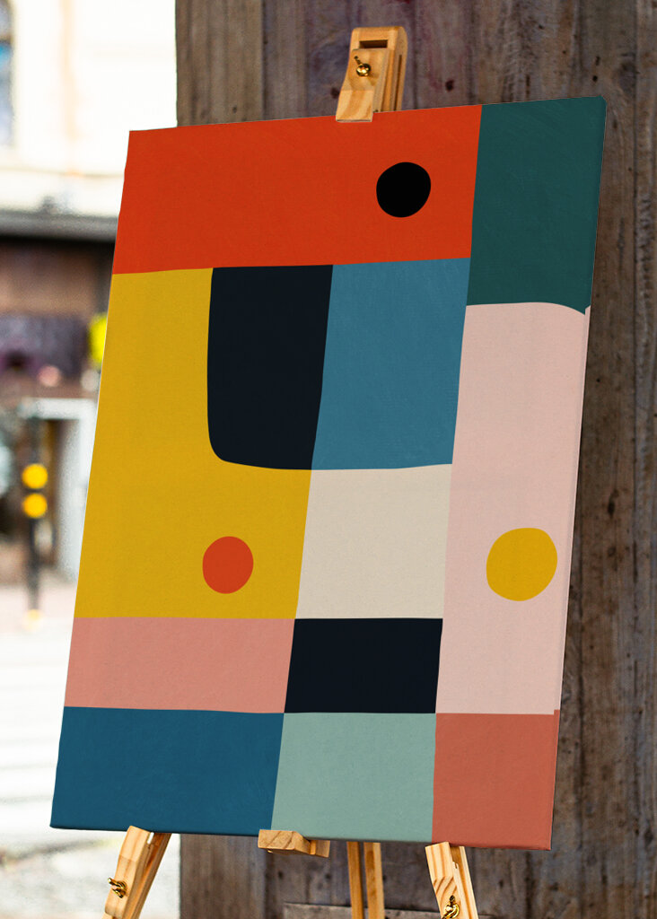 Mid-Century Modern Abstract 02