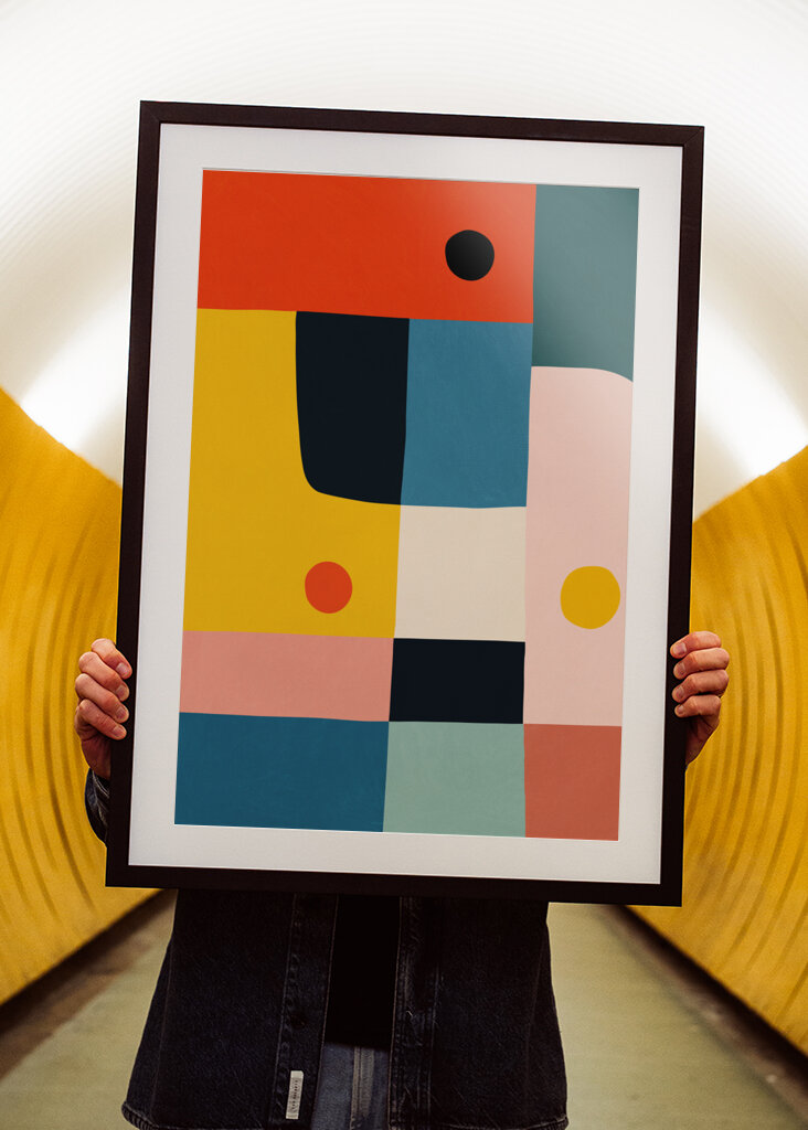 Mid-Century Modern Abstract 02