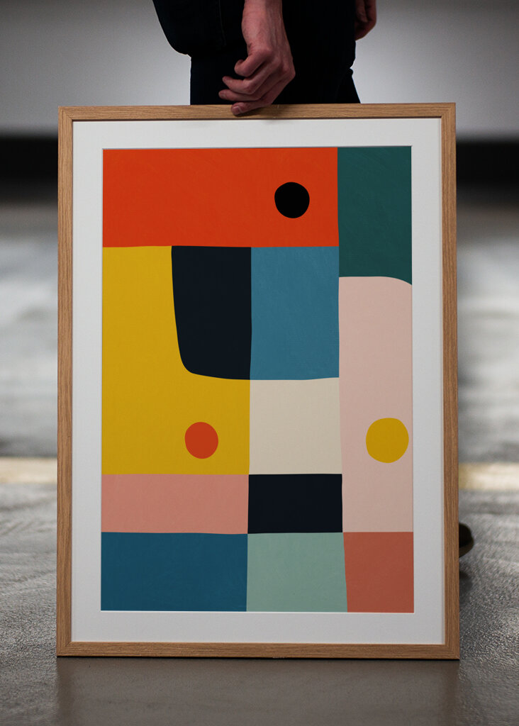 Mid-Century Modern Abstract 02