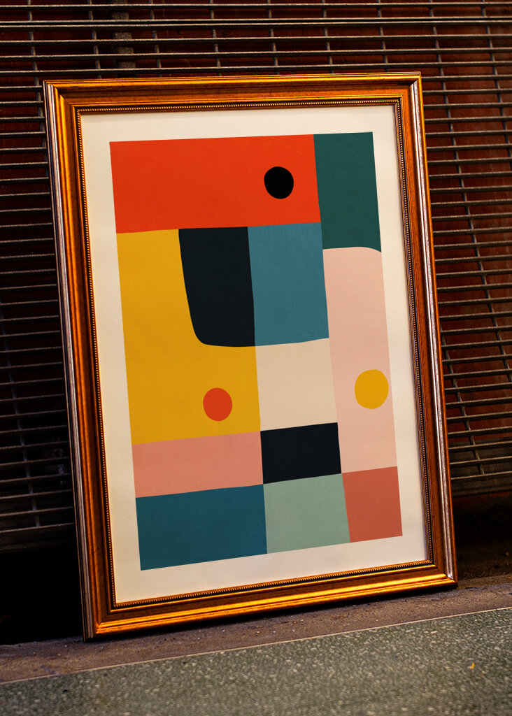 Mid-Century Modern Abstract 02