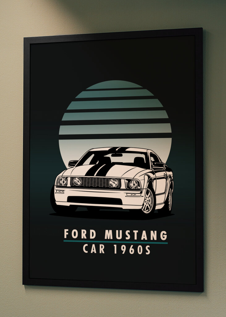 Ford Mustang Auto 1960ER JAHRE