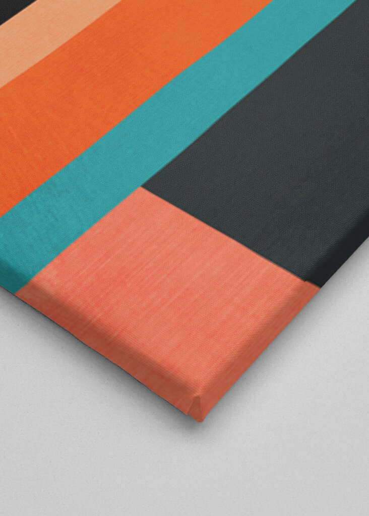 Geometrické Moderní Barevné Umění