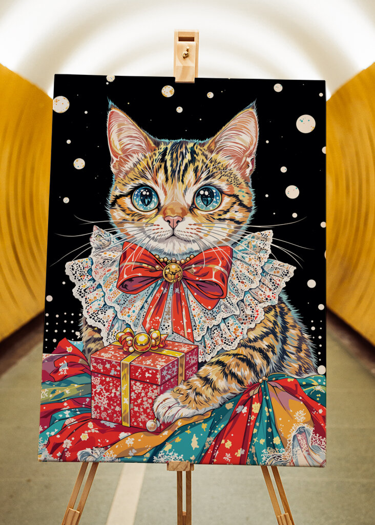 Královská vánoční kočka