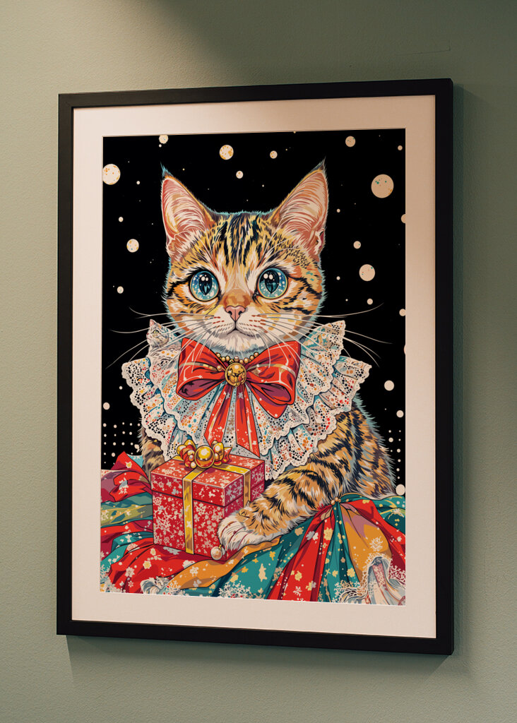 Královská vánoční kočka