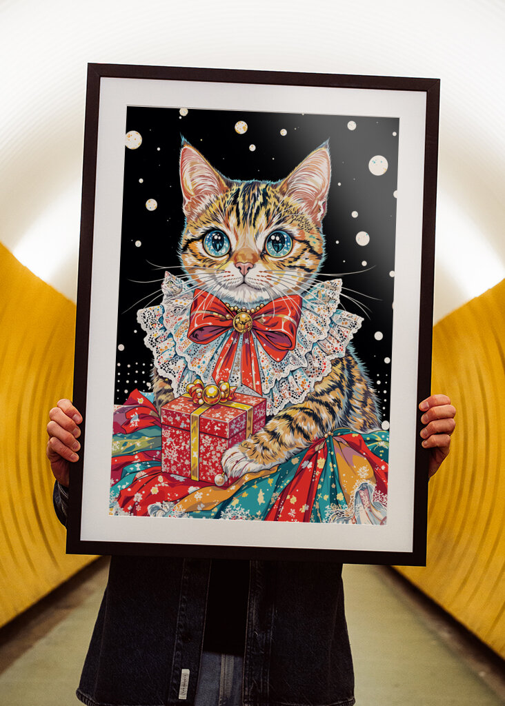 Královská vánoční kočka