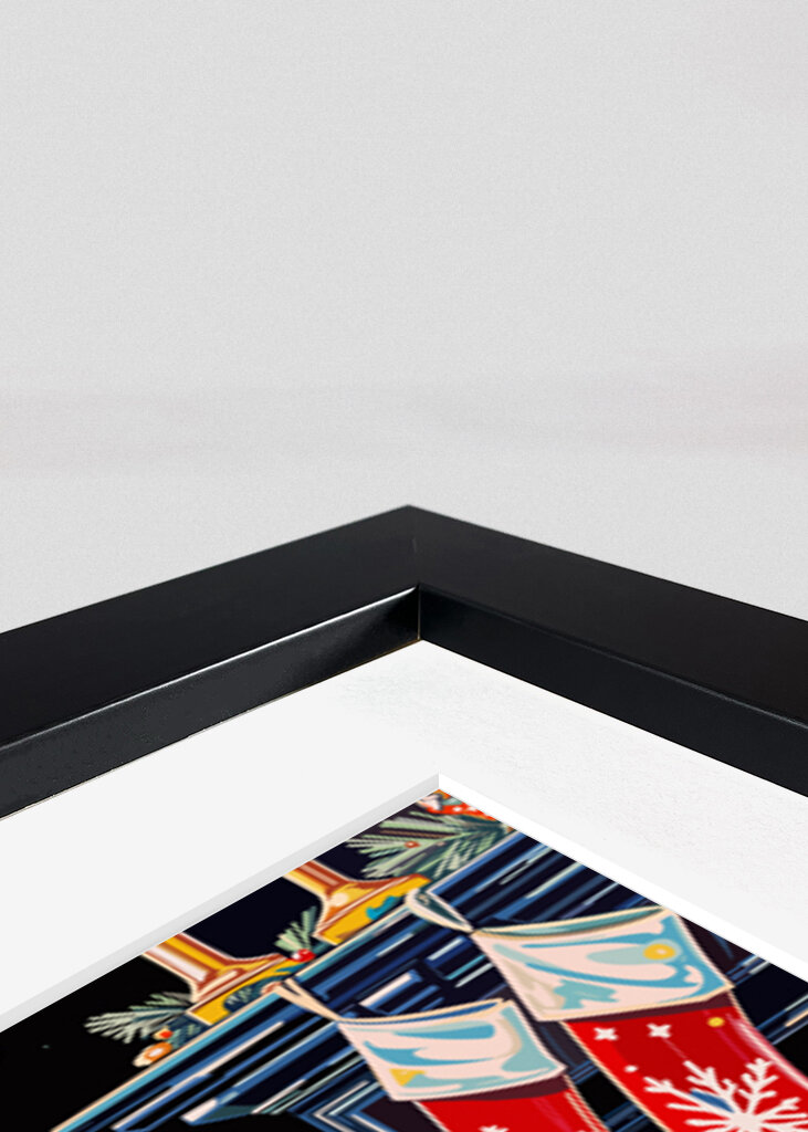 Regal Pug in Holiday Dress