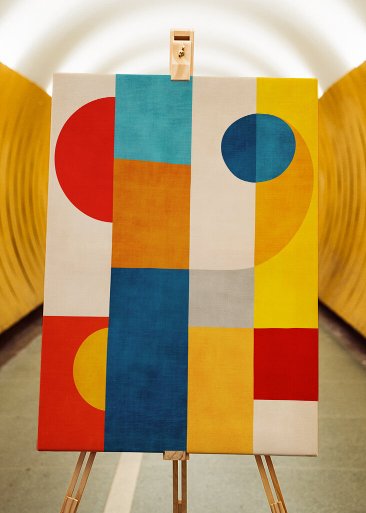 Colorful Modern Bright Art