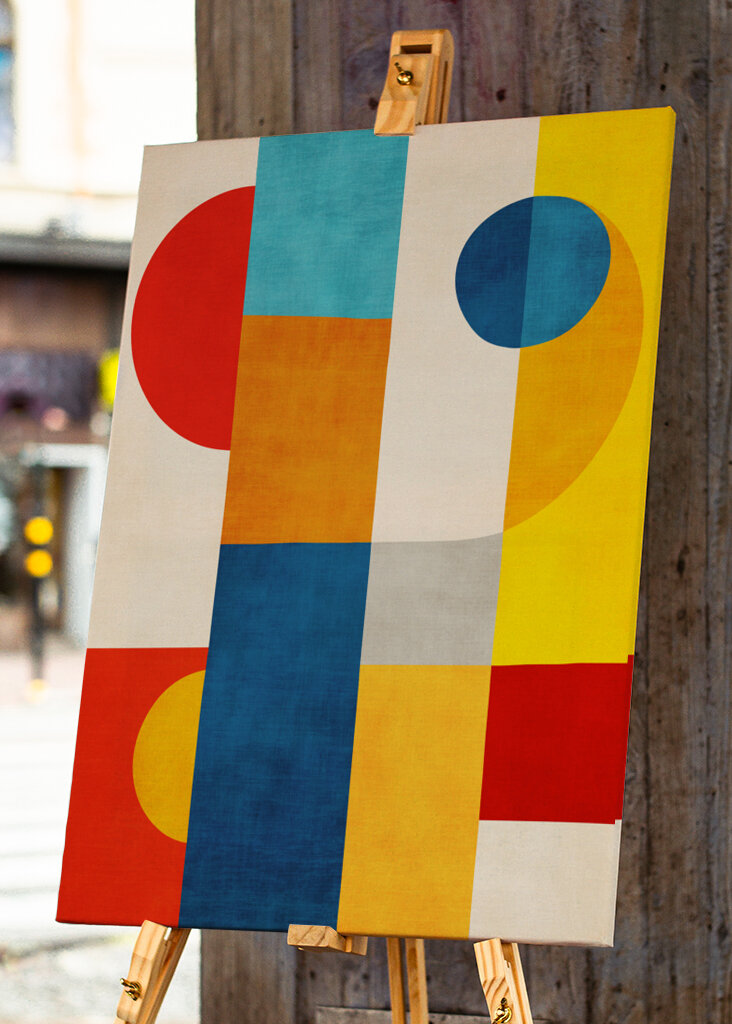 Colorful Modern Bright Art