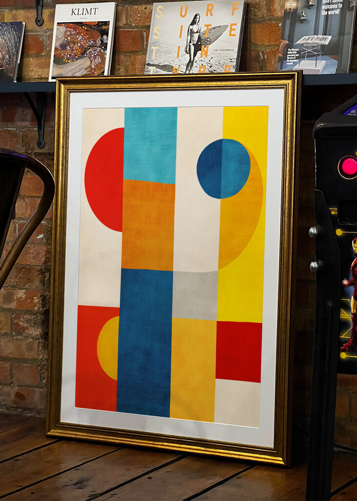 Colorful Modern Bright Art