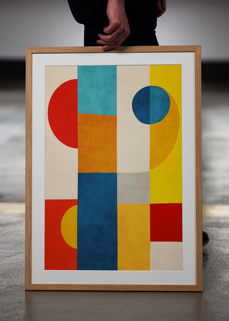 Colorful Modern Bright Art