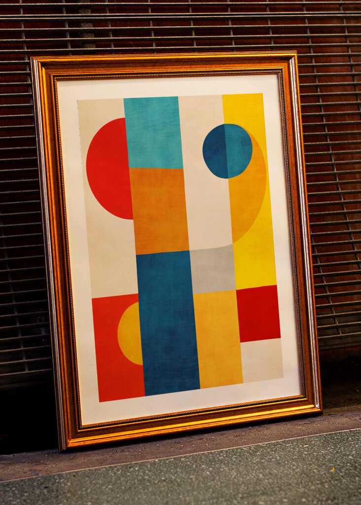 Colorful Modern Bright Art