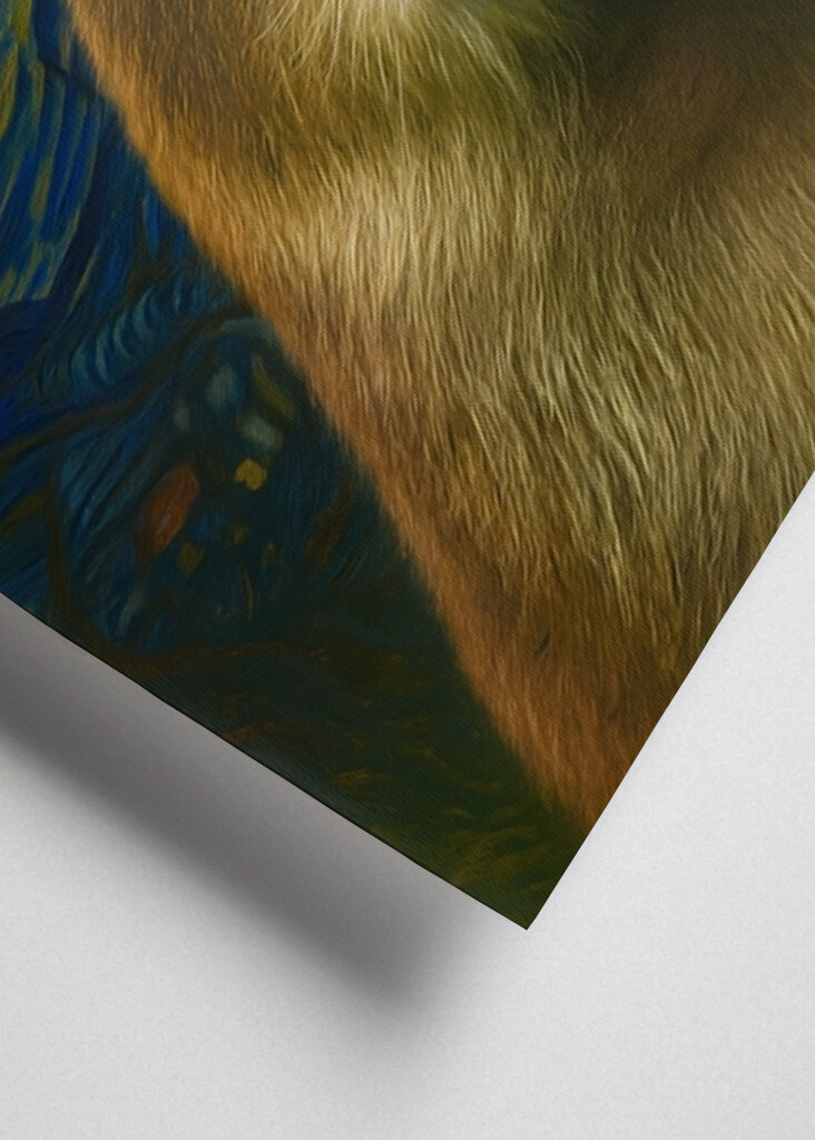 capybara X starry night