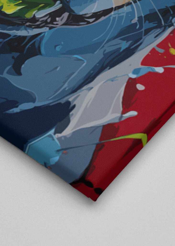 Aquarell Kunst des Hundes