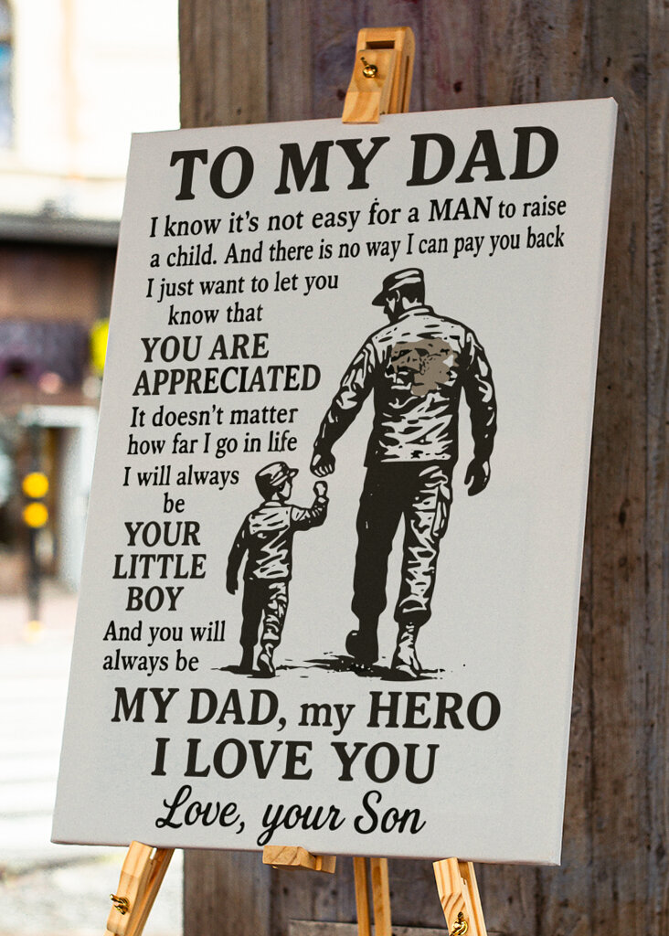 to my dad