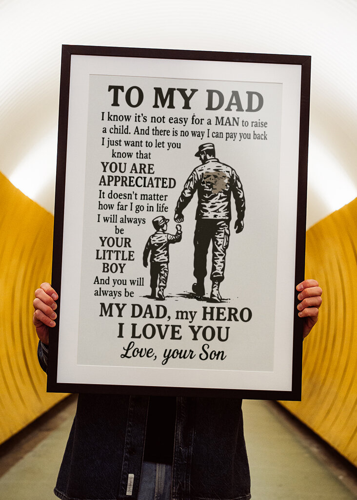 to my dad