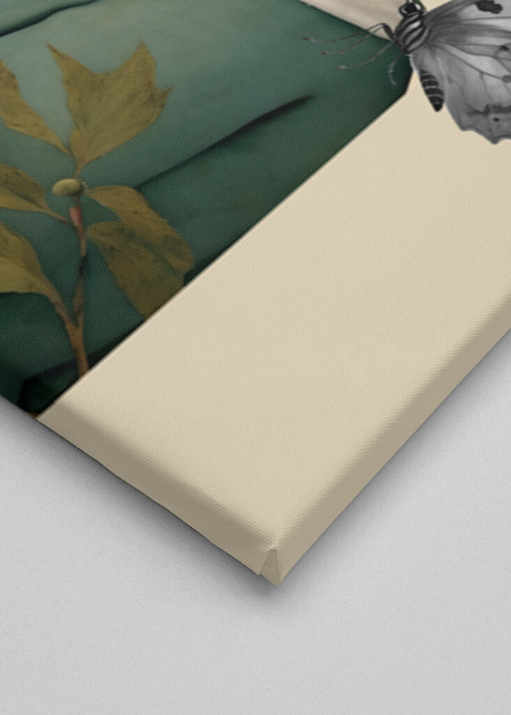 La muse silencieuse en fleur