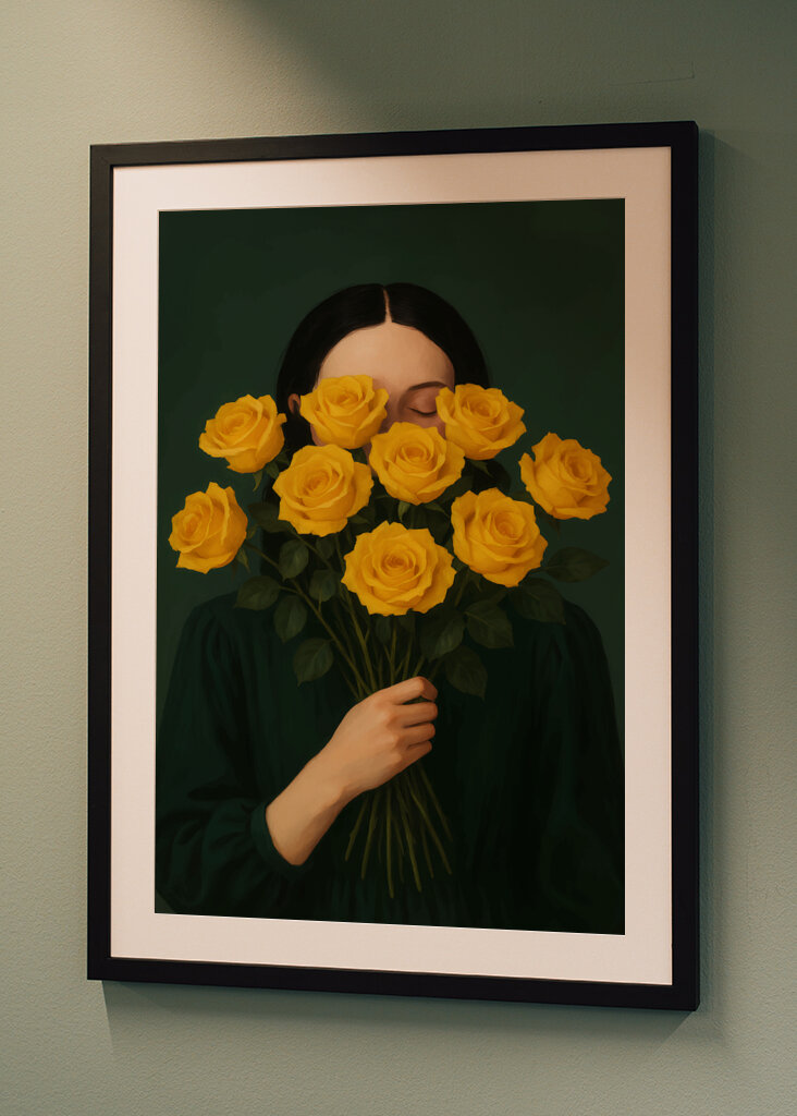 Grace en fleurs Roses jaunes