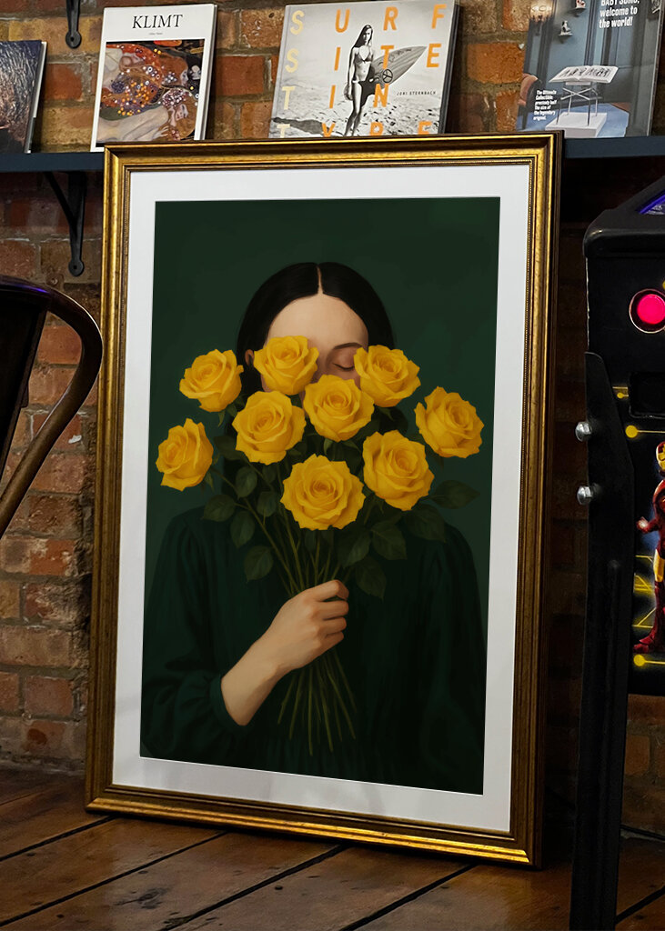 Grace en fleurs Roses jaunes