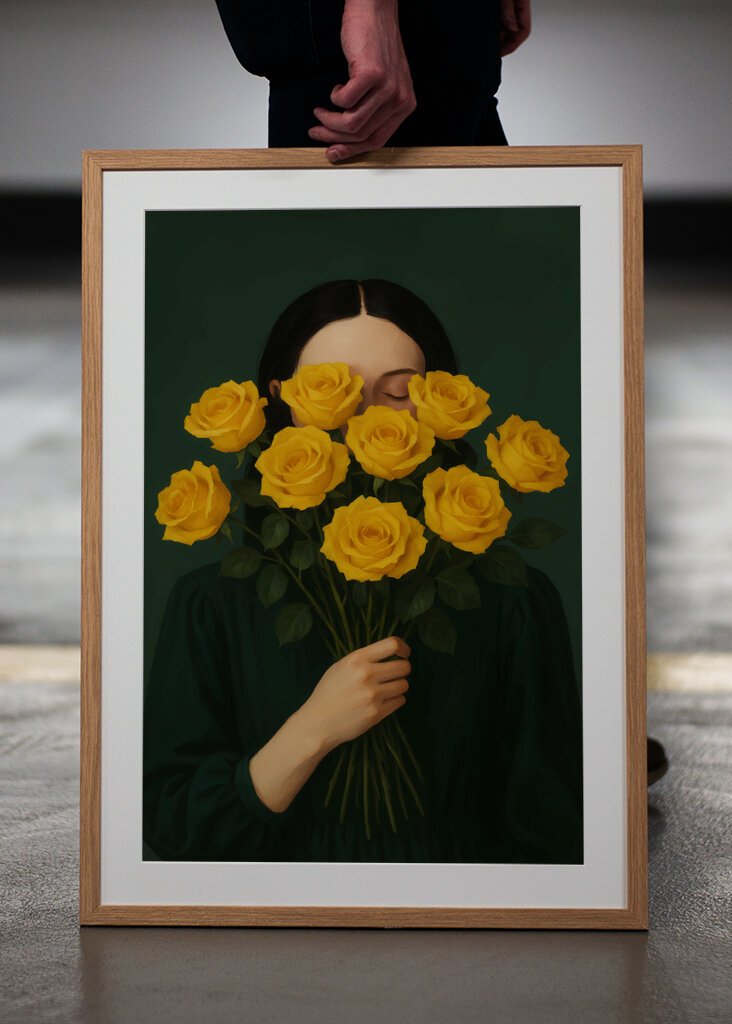 Grace en fleurs Roses jaunes